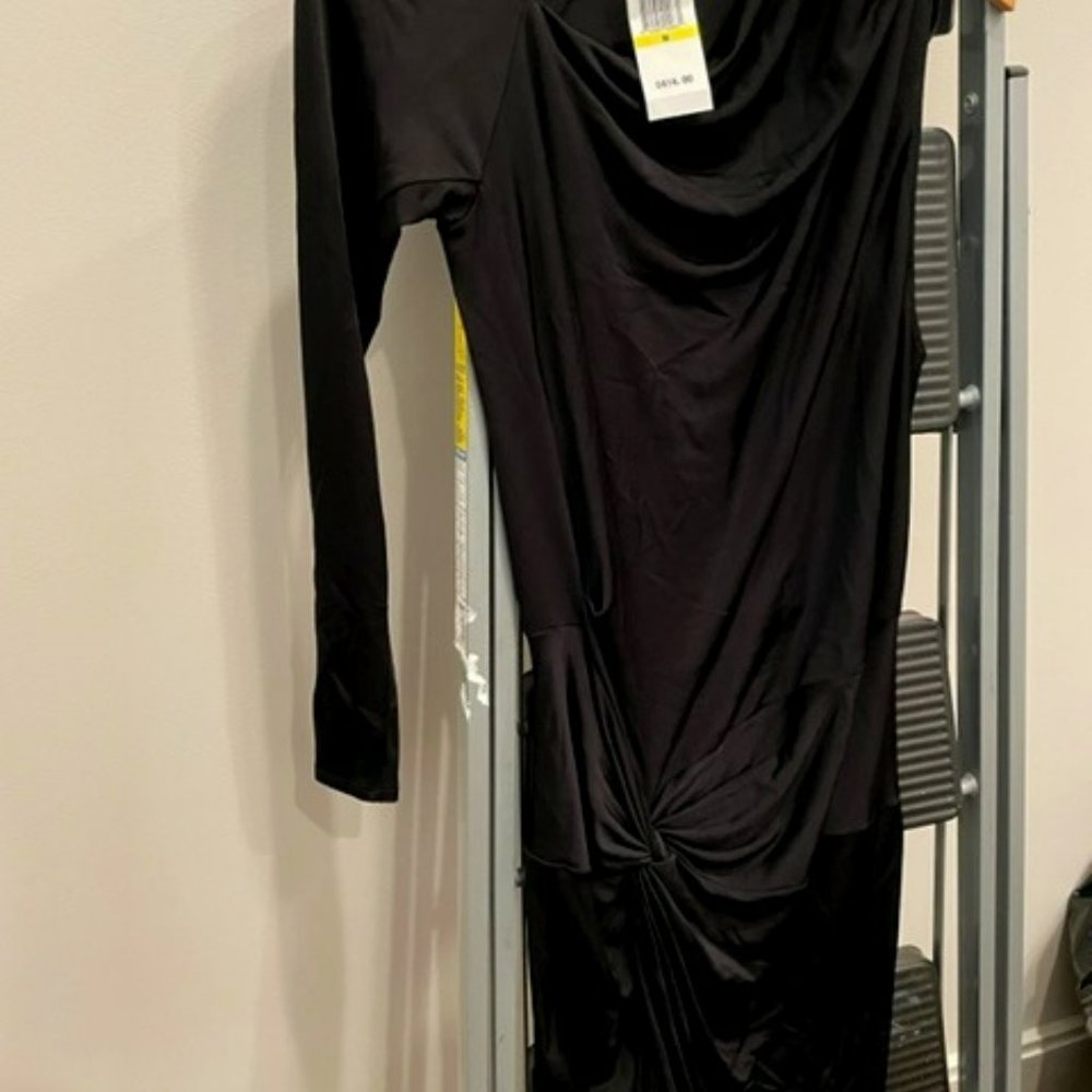 Michelle Mason One Shoulder Dress